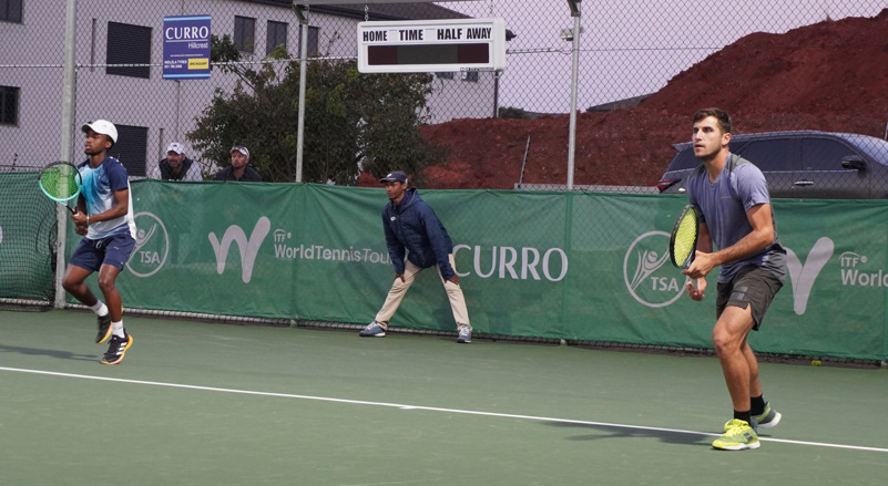 Khololwam and Akram, Curro Centre Court, Curro Sport, Curro ITF 1