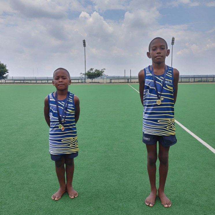 Funanani Mutheiwana and Waluna Chilango qualified to compete in the Gauteng Athletics Championships.